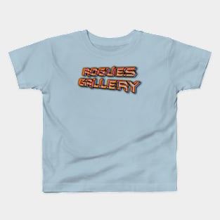 ROGUES GALLERY 80s Text Effects 5 Kids T-Shirt